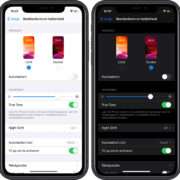 iPhone donkere modus - Dark mode