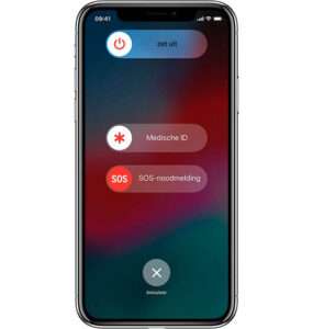 SOS Noodmelding 112 gebruiken iPhone