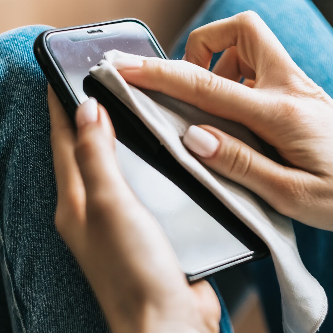 Telefoon schoonmaken