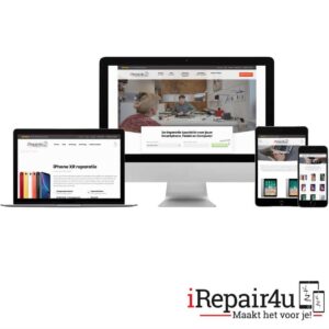 Nieuwe iRepair4u website i.s.m. WeProvide