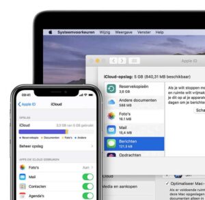 iPhone opslag
