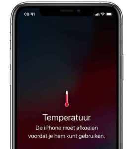 Oververhitte iPhone